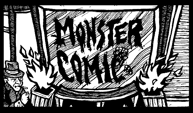 Monster,comics,art,alternative,independent,comic,book