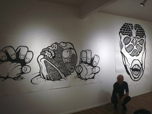 DARK ART Giant Drawing Exhibition