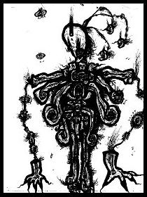 dark drawings,skeleton