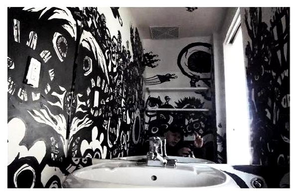 graffiti wall art, indoor murals