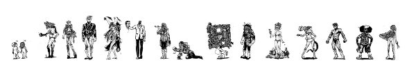 monster drawings,fashion