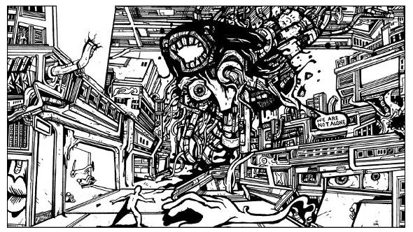 monster drawings, monster comics