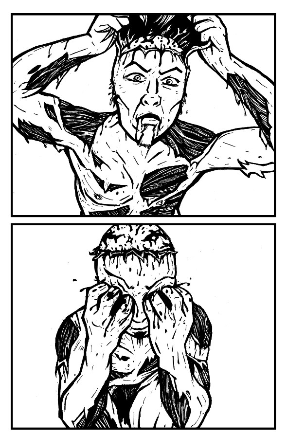 read comics online, body horror