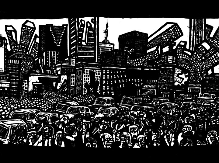 surreal city,Canadian Art, Toronto