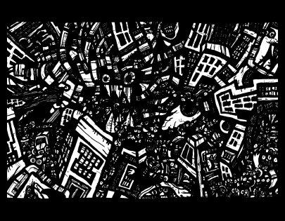 surrealism art,doodles, comic book drawings