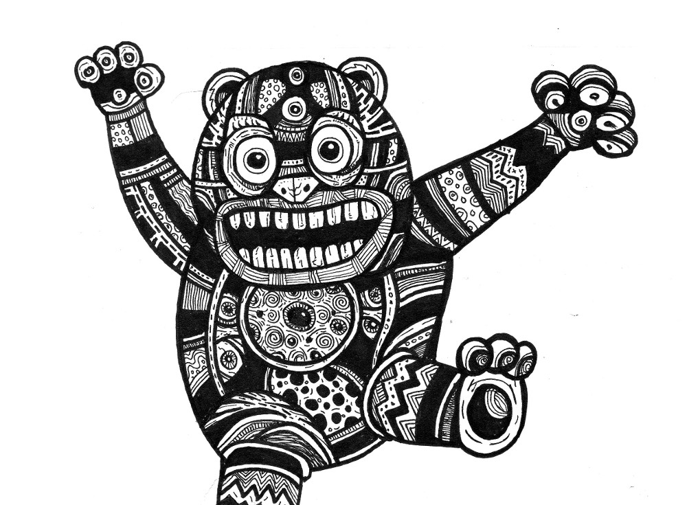 Cute Monsters, Japanese Drawings