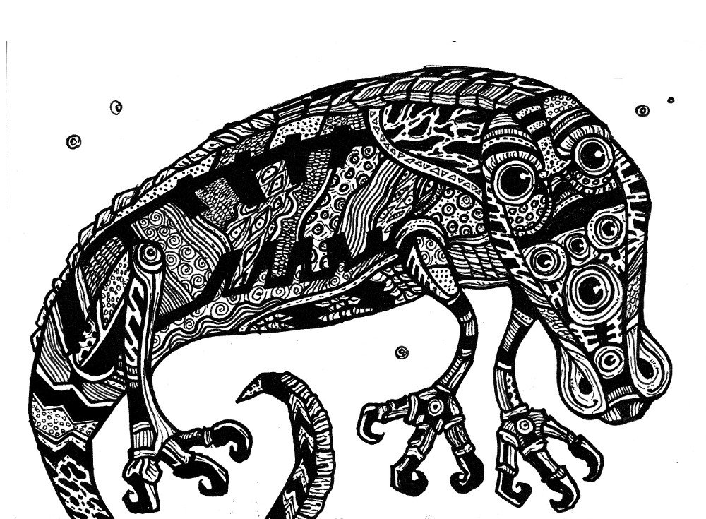 Cute Monsters, Japanese Drawings