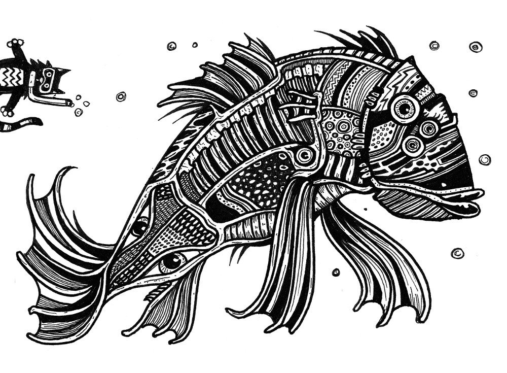 Cute Monsters, Japanese Drawings