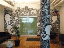 draw graffiti, mural drawings