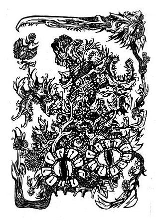 gothic drawings,artwork,comic book