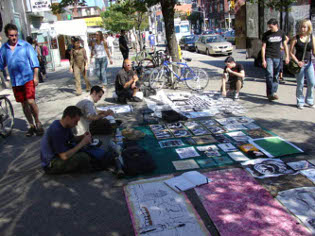 graffiti drawings,Queen Street West