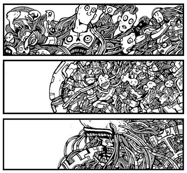 manga monsters, comics