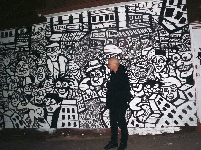 mural graffiti, Toronto, Kensington Market
