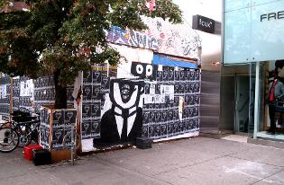 street art graffiti, black white artwork